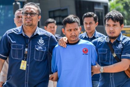 Pegi Setiawan dikeler petugas Ditreskrimum Polda Jawa Barat. 