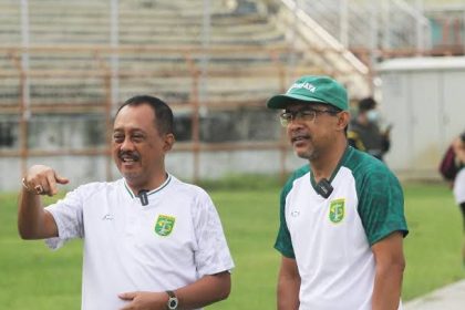 Wakil Wali Kota Surabaya, Armuji bersama Aji Santoso.