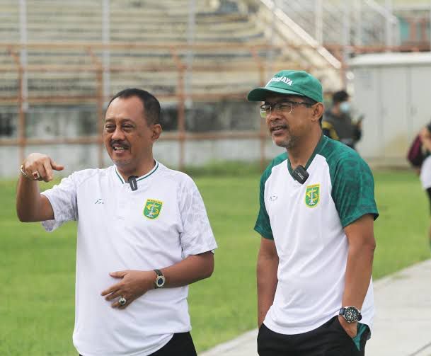 Wakil Wali Kota Surabaya, Armuji bersama Aji Santoso.
