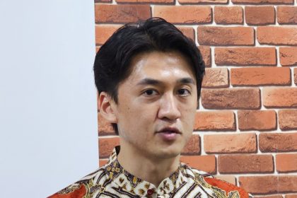Richard, SH, MH, salah satu pemilik tempat hiburan Chug dan Vertigo di Surabaya
