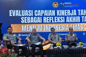 Kakanim Tanjung Perak Gusti Bagus M Ibrahiem membeberkan kinerja akhir tahun.