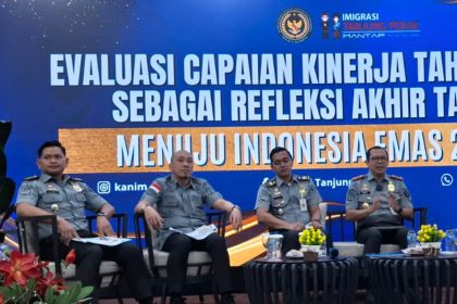 Kakanim Tanjung Perak Gusti Bagus M Ibrahiem membeberkan kinerja akhir tahun.