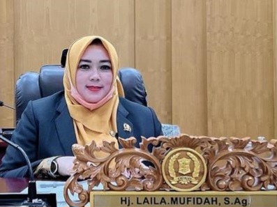 Wakil Ketua DPRD Surabaya Laila Mufidah.