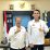 Kepala Badan Intelijen Negara Daerah (Kabinda) Maluku Utara, Laksma TNI Moch. Hamzah S. W., S.E bersama Kakanwil Ditjen Imigrasi Maluku Utara, Mohammad Ridwan.