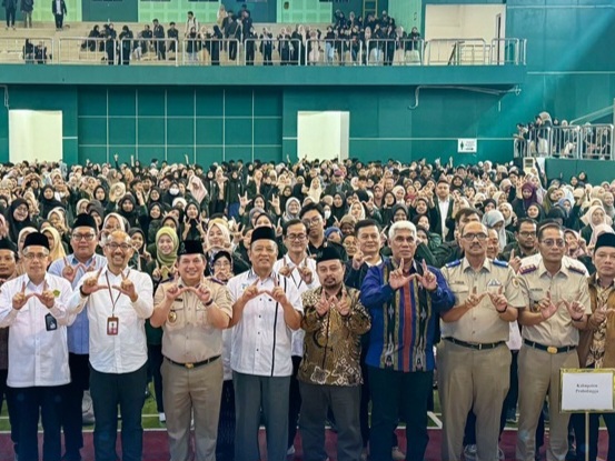 Laskar Wakaf" UINSA, di Aula Sport Center Universitas Islam Negeri Sunan Ampel (UINSA) Surabaya,