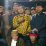 Muhammad Sholeh, inisiator demo 3 September menggelar jumpa pers membatalkan aksi demi Jatim kondusif.
