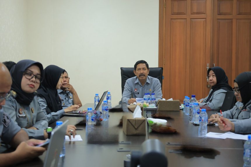 Rapat Koordinasi Percepatan Pembentukan Pos Bantuan Hukum (Posbankum) di Desa/Kelurahan se-Jatim secara daring