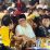 Wakil Ketua Umum DPP Partai Golkar, Adies Kadir berbincang dengan Ketua Golkar Kabupaten Sidoarjo, Adam Rusydi.