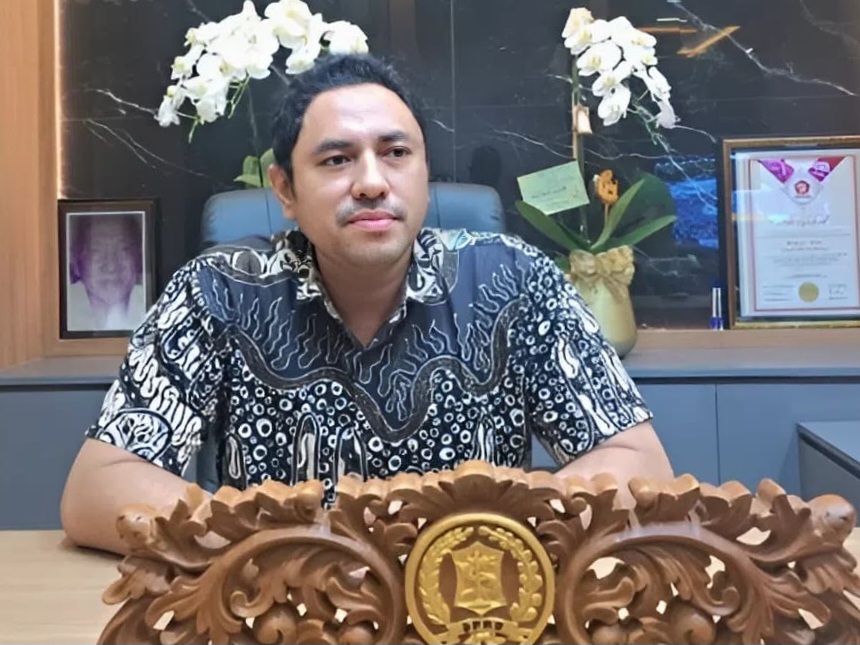 Wakil Ketua DPRD Surabaya, Bahtiyar Rifai, dari Fraksi Gerindra.