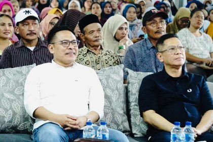 Arif Fathoni bersama Adies Kadir, Wakil Ketua Umum DPP Partai Golkar.