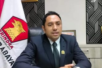 Wakil Ketua DPRD Surabaya, Bahtiyar Rifai dari Fraksi Partai Gerindra.
