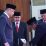 Wali Kota Surabaya, Eri Cahyadi, menyaksikan prosesi pelantikan dan pengambilan sumpah Jabatan ASN Pemkot Surabaya.
