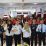 Jajaran Imigrasi Kediri diwakili Kasi Tikkim, Nasrullah bersama Kepala sekolah SMKN 2 Jombang, Amiroh, dan seluruh peserta sosialisasi berfoto bersama usai kegiatan.