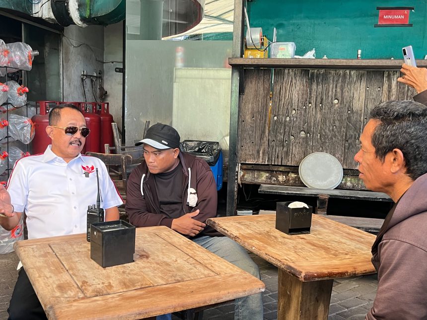 Armuji turun langsung ke lokasi Jalan Kacapiring pada Rabu (19/8/2026) untuk menindaklanjuti laporan YGL.