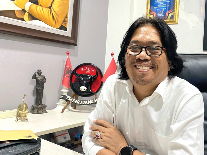 Anggota Komisi B DPRD Surabaya, Budi Leksono, dari Fraksi PDI Perjuangan DPRD Surabaya.