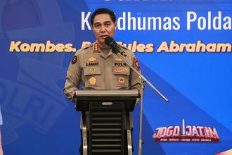 Kabidhumas Polda Jatim Kombes Pol Jules Abraham Abast