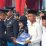 Direktur Jenderal Pemasyarakatan Mashudi menyerahkan remisi kepada narapidana tepat pada puncak peringatan HUT ke-81 Kemerdekaan RI di lingkungan Kementerian Imigrasi dan Pemasyarakatan.