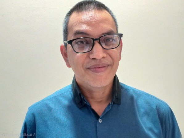 Anggota Komisi B DPRD Surabaya, M Machmud, dari Partai Demokrat Surabaya.
