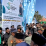 Suasana dorong-dorongan massa muktamar yang ingin masuk ke arena yang dipicu oleh ketifakpuasan salah satu pendukung.