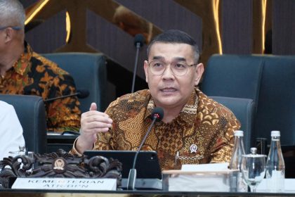 Wakil Menteri Agraria dan Tata Ruang/Wakil Kepala Badan Pertanahan Nasional (Wamen ATR/Waka BPN) Ossy Dermawan