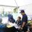 Suasana pembuatan paspor di arena Car Free Day (CFD) Gresik yang mendapat sambutan luar biasa warga sekitar.