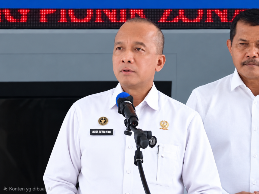 Inspektur Jenderal Kemenimipas, Komjen Pol Rudi Setiawan menggelar jumpa pers.