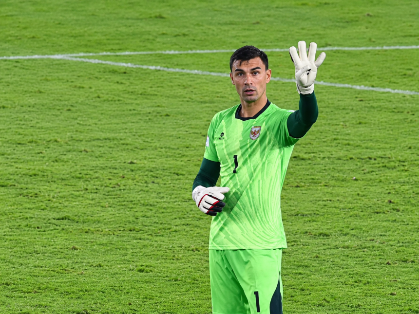 Kiper Timnas Indonesia Emil Audero